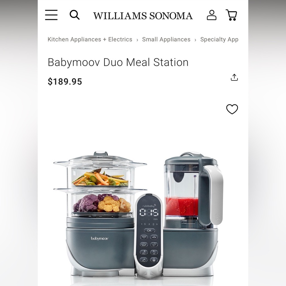Babymoov Duo Meal Station
